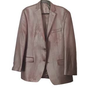 Michael Kors Faux Suede Chocolate Brown Sport Coat 42R